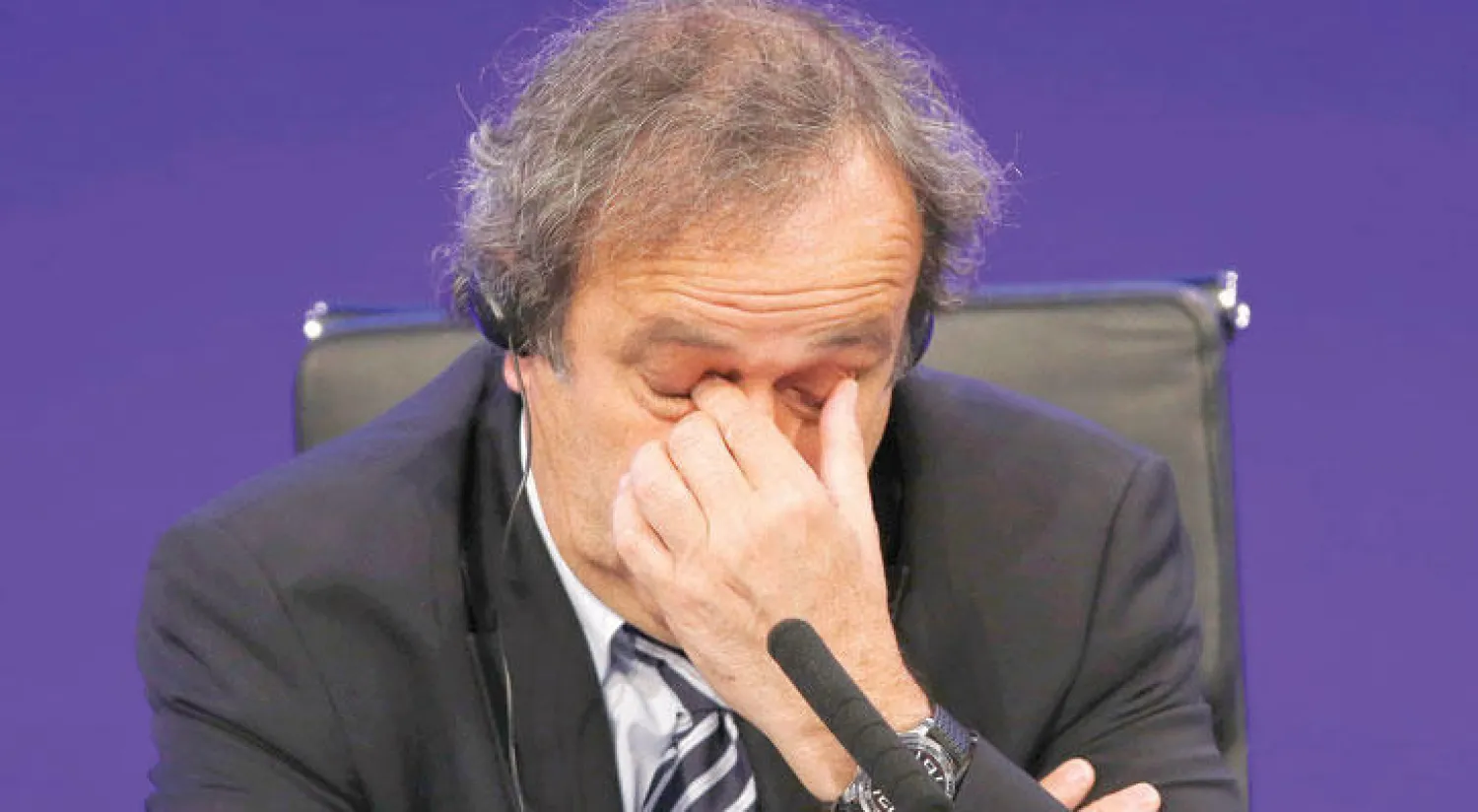 بلاتيني تحت الضغوط (أ.ب)