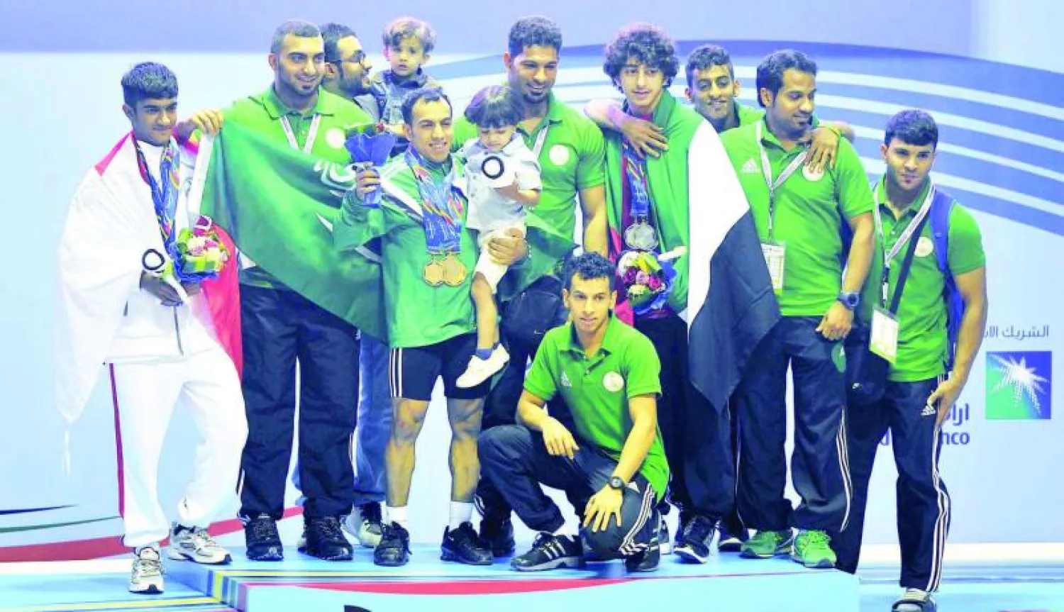 الرباعون السعوديون لفتوا الأنظار بنتائجهم المميزة في دورة الألعاب الخليجية (المركز الإعلامي)