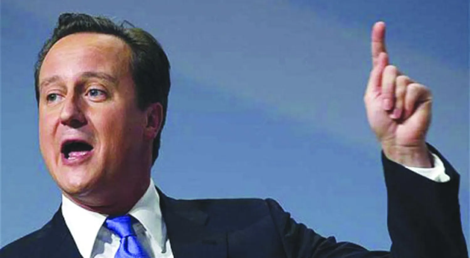 ديفيد كاميرون رئيس الحكومة البريطانية («الشرق الأوسط»)