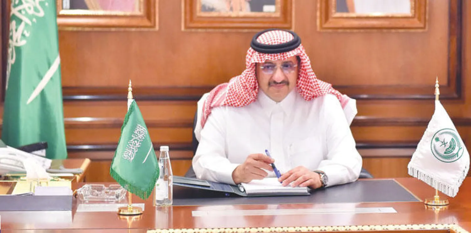 ولي العهد السعودي لدى ترؤسه اجتماع لجنة التحقيق الرئيسية في حادثة منى (واس)