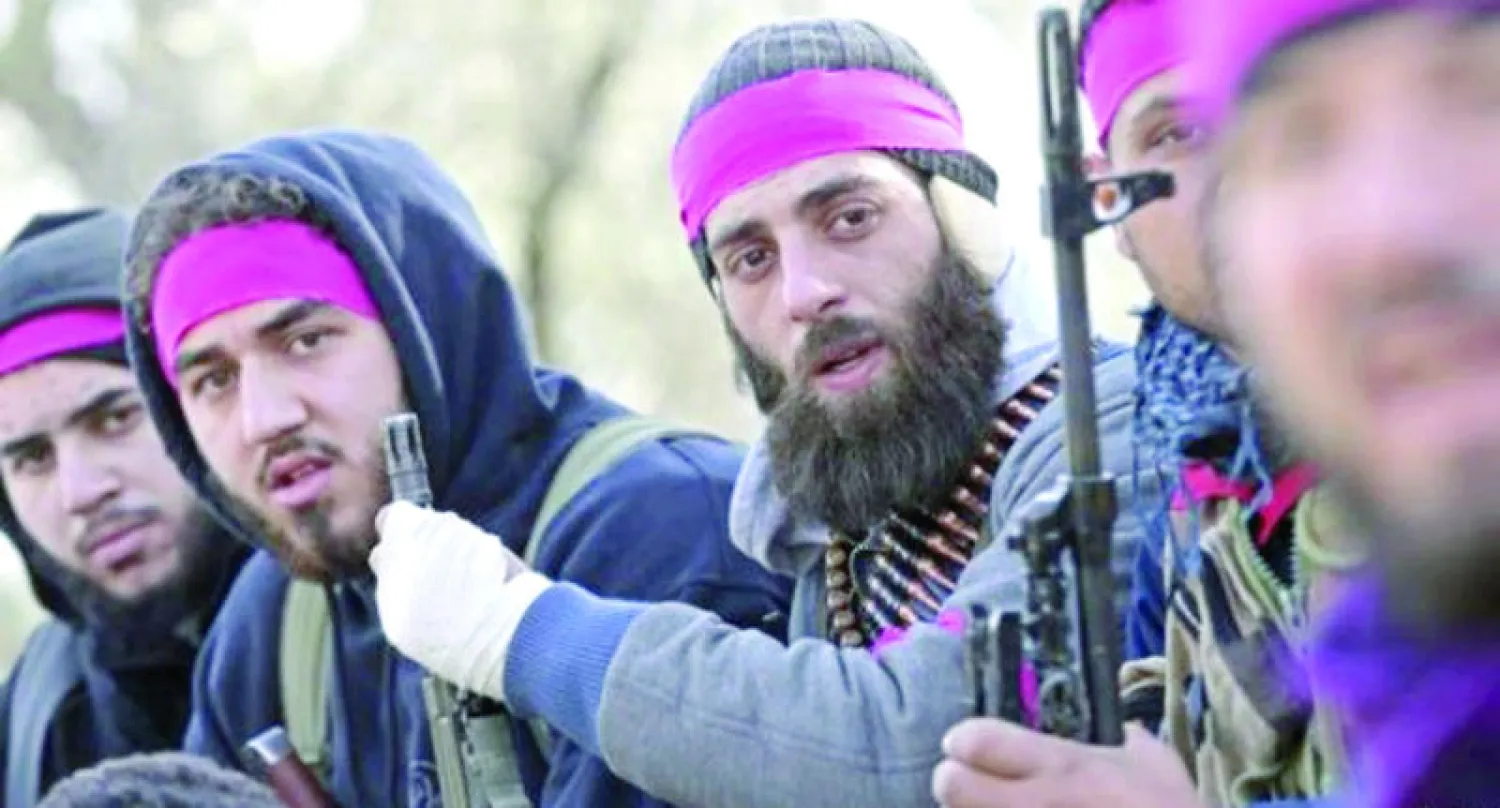 مقاتلون أجانب من «داعش» («الشرق الأوسط»)