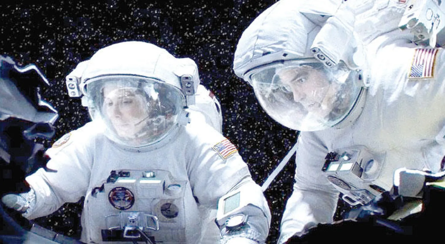 لقطة من فيلم «جاذبية» Gravity