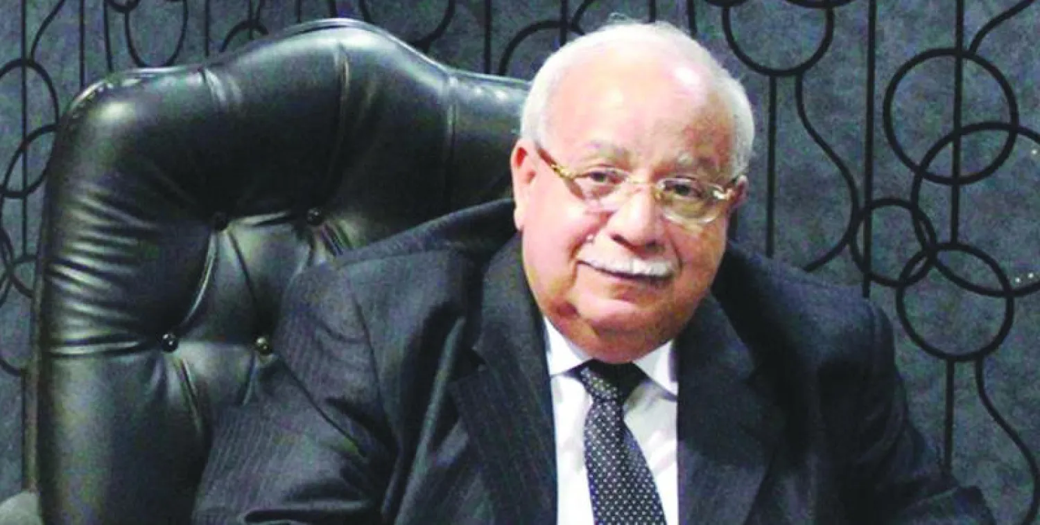 المستشار يحيى قدري النائب الأول المستقيل من حزب الحركة الوطنية («الشرق الأوسط»)