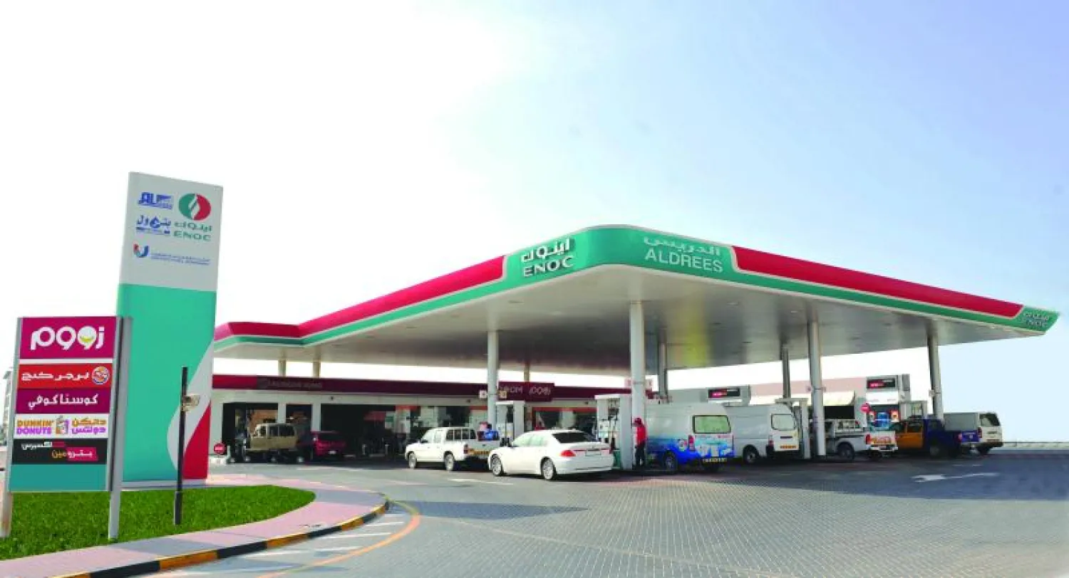 إحدى محطات الوقود في الإمارات («الشرق الأوسط»)