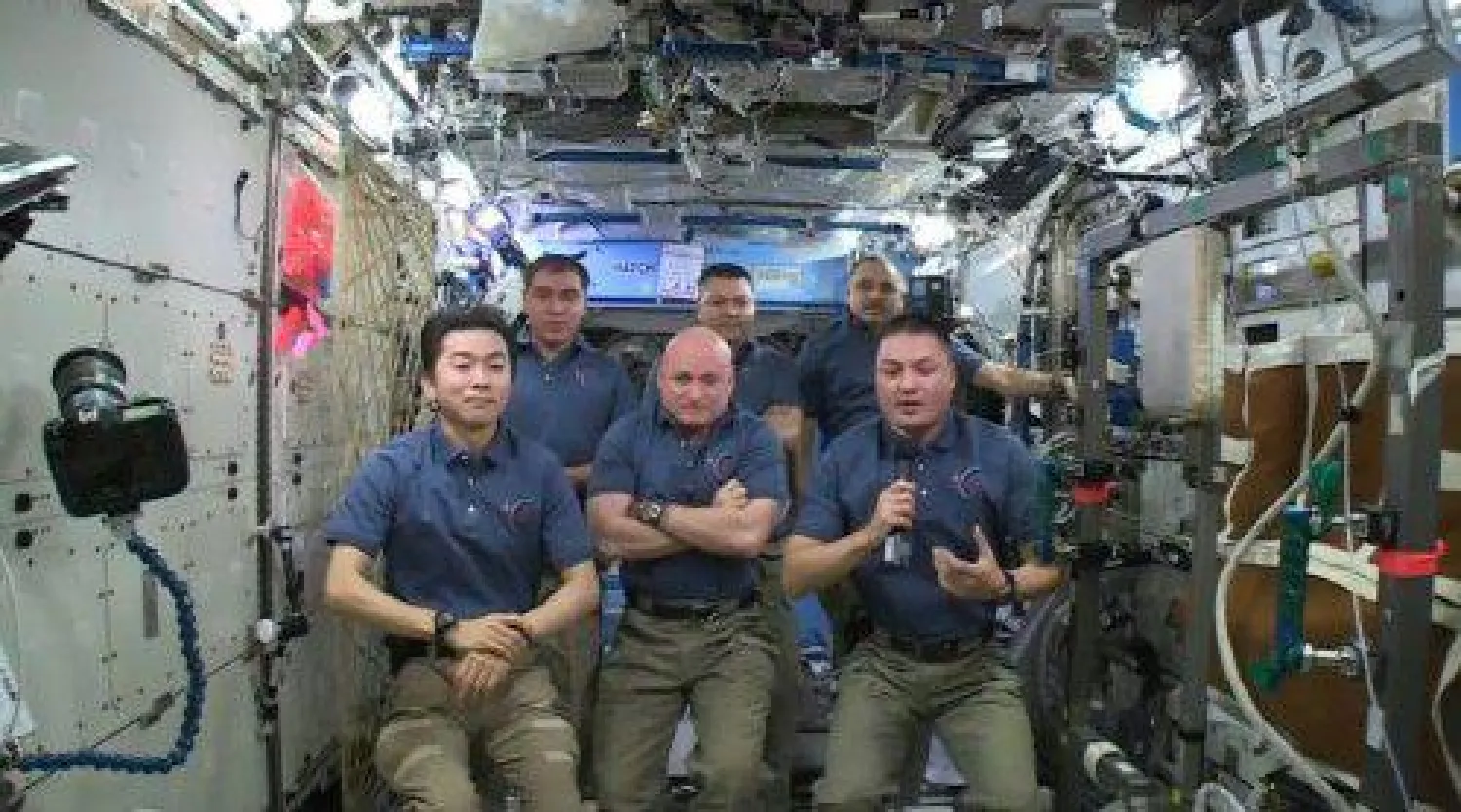 الاحتفال بـ15 عامًا من الإقامة البشرية على متن محطة الفضاء الدولية