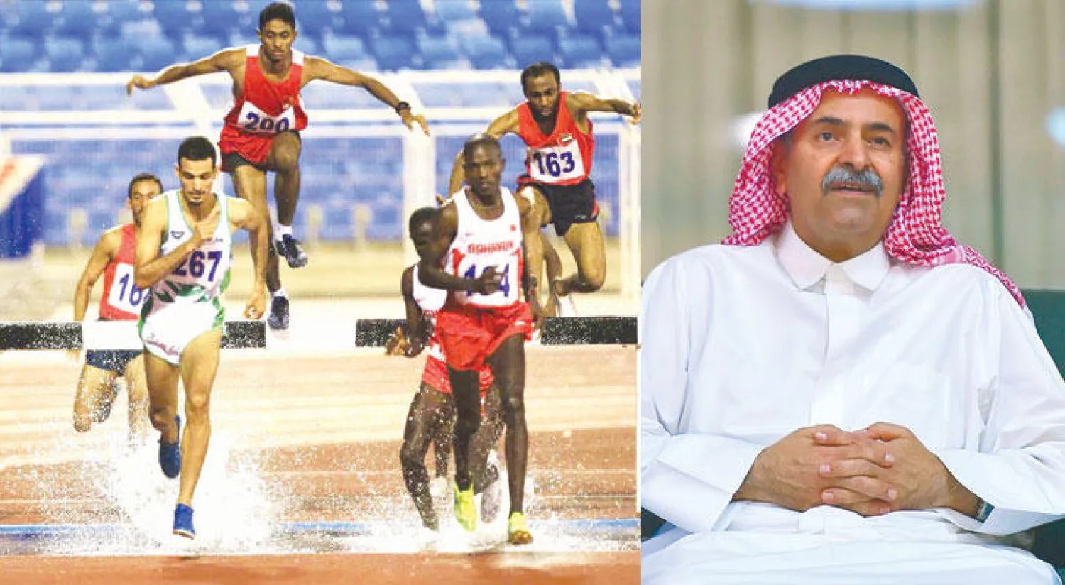 الشيخ سعود بن علي («الشرق الأوسط»)  -  نتائج المنتخبات القطرية كانت متواضعة في أولمبياد الخليج الأخير (المركز الإعلامي لألعاب الخليج)