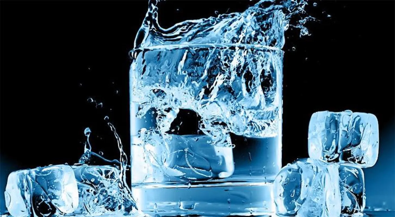 المياه الباردة المعالجة بالأشعة فوق الصوتية تقضي على الميكروبات