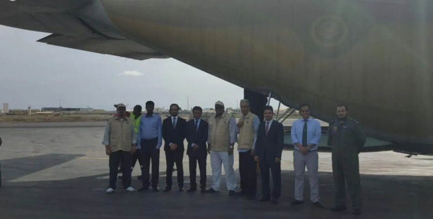مركز الملك سلمان يسير طائرة تحمل 10 أطنان من المواد الإغاثية إلى جيبوتي