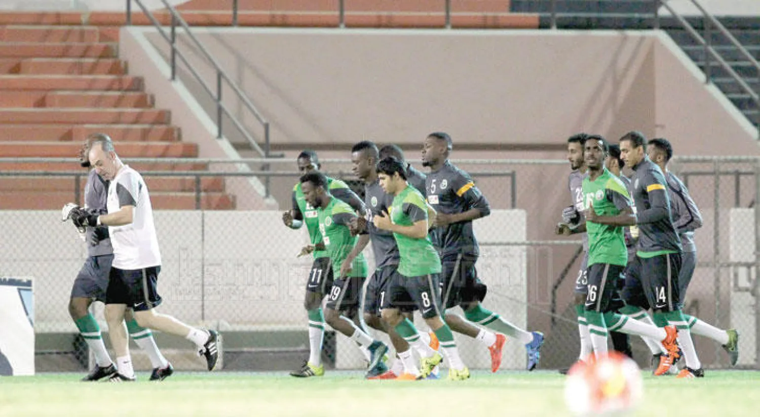 إصابة المفصل تبعد البريك عن المنتخب السعودي