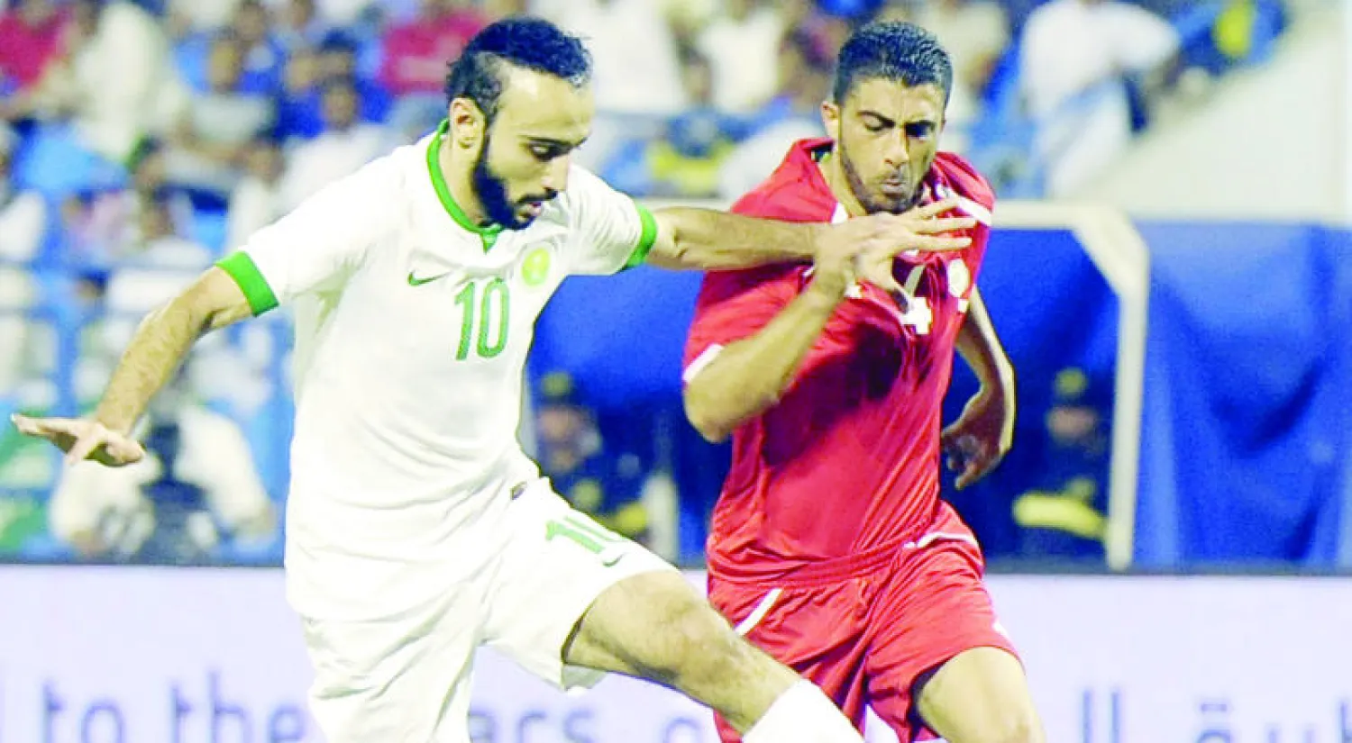 الأخضر يتفوق من حيث النتائج في لقاءاته أمام فلسطين (أ.ف.ب)