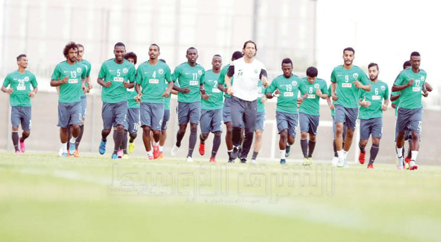 الأخضر مطالب بالحفاظ على صدارة مجموعته الآسيوية من خلال مباراة فلسطين اليوم (تصوير: عبدالعزيز النومان)