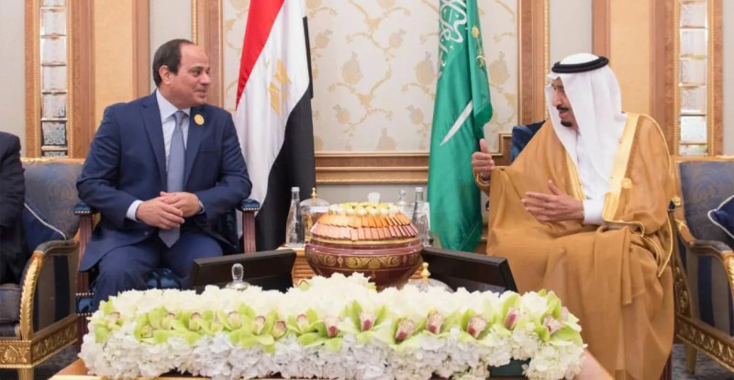 خادم الحرمين والرئيس المصري يشهدان توقيع إنشاء مجلس تنسيق سعودي - مصري