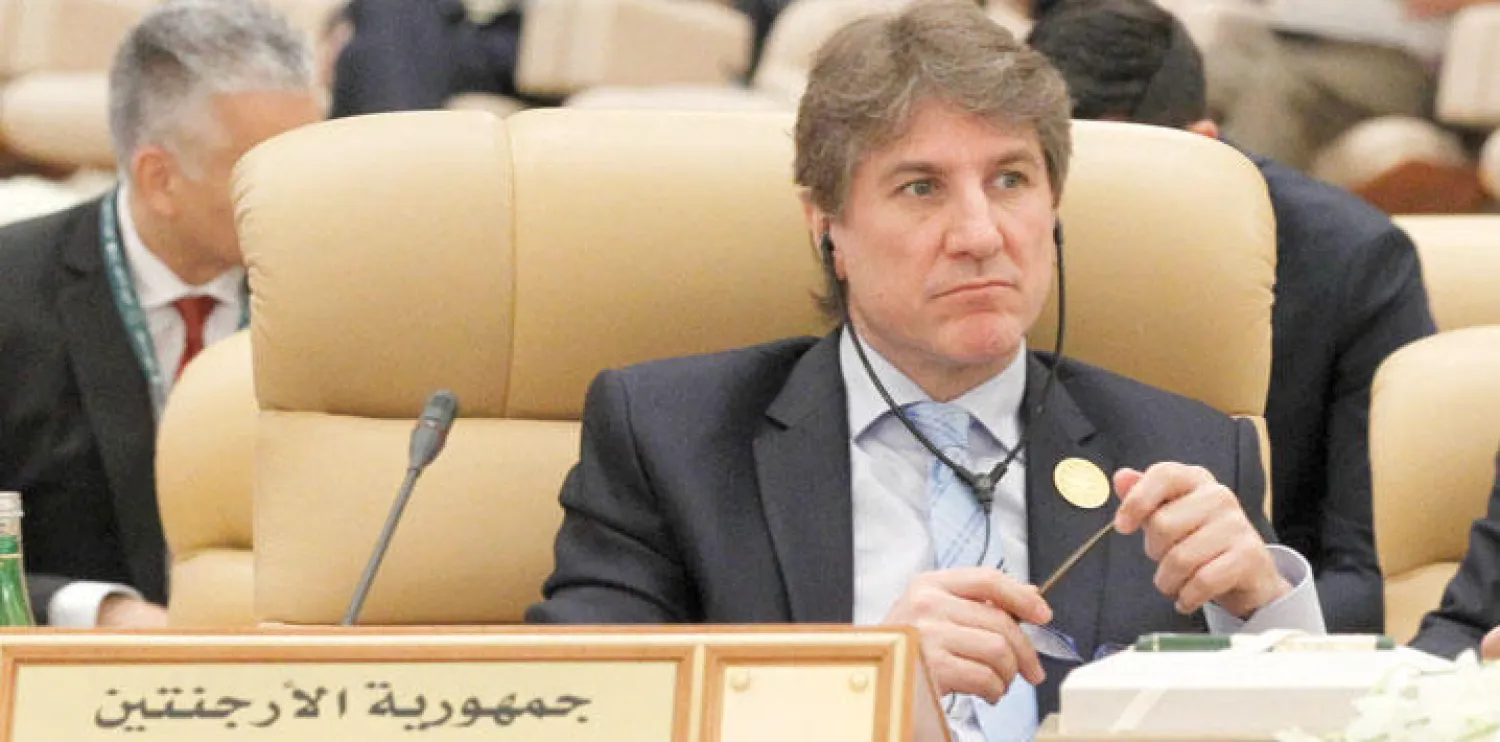 أمادو باودو نائب رئيسة الجمهورية الأرجنتينية (تصوير: بشير صالح)