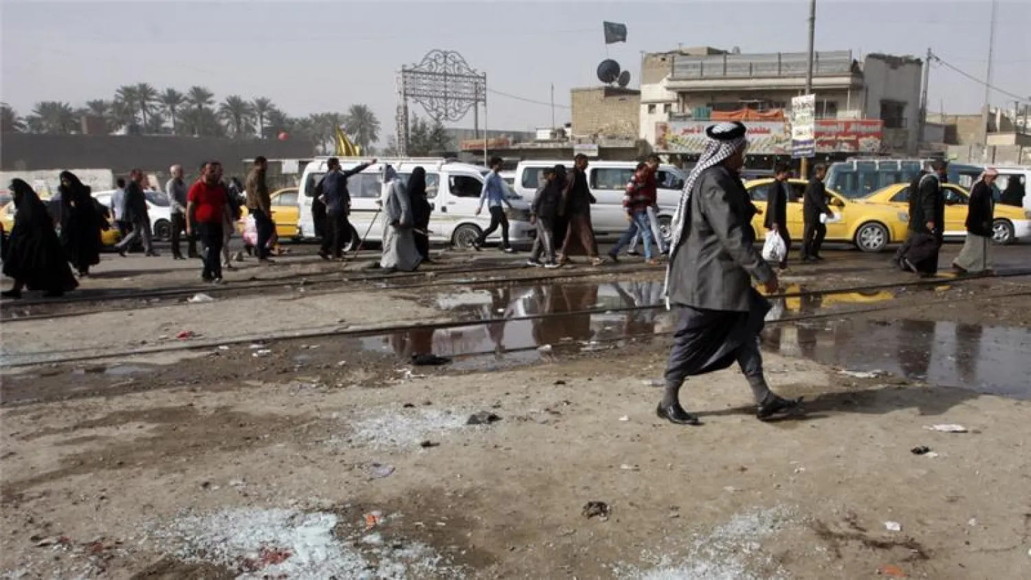 مقتل 18 شخصًا في انفجار انتحاري بالعاصمة بغداد