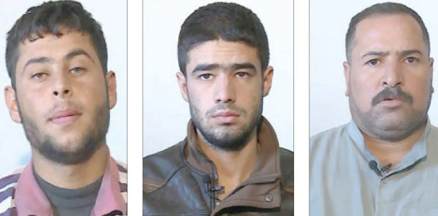 الإرهابي إحسان أحمد علي جاسم الجبوري  («الشرق الأوسط»)... الإرهابي بشار محمود نايف علي العبيدي الملقب بـ«عبدو» («الشرق الأوسط») ... الإرهابي جاسم محمد عطية مطر المعروف باسم «مهند» («الشرق الأوسط»)