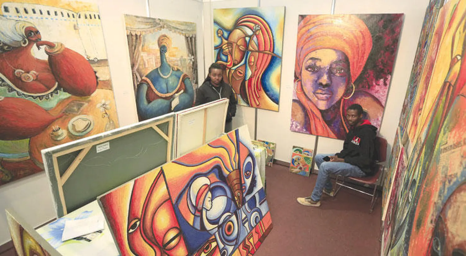 معرض فنون أفريقي