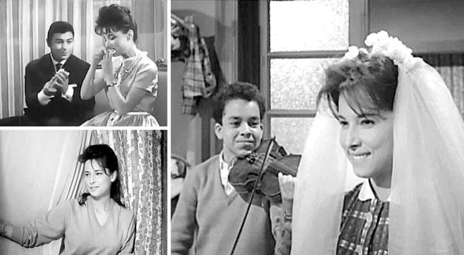 في فيلم «أم العروسة»  -  مع أحمد رمزي في فيلم «العريس يصل غدًا»  -  في فيلم «أم العروسة»