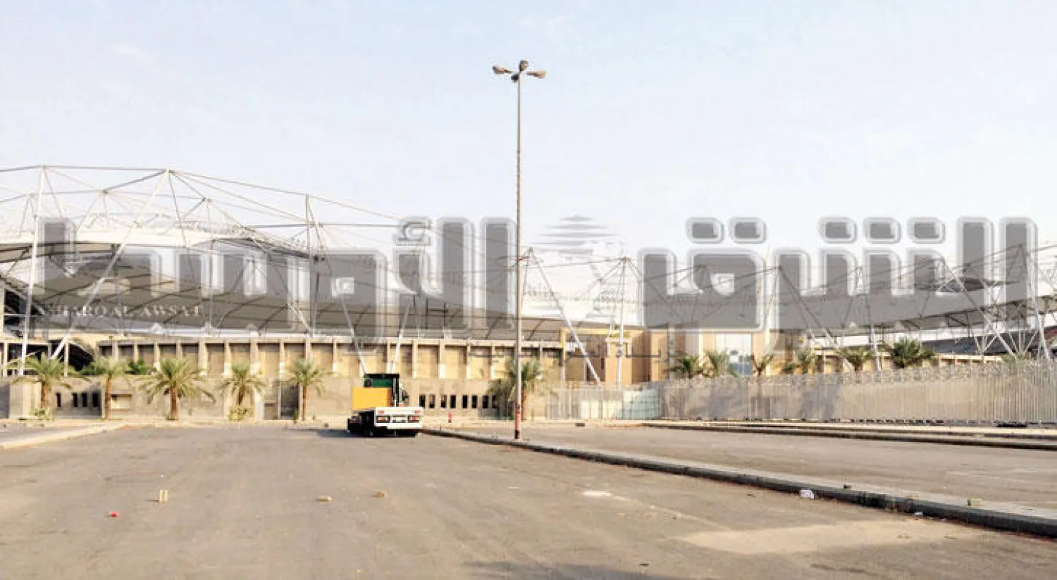 ملعب الفيصل سيحتضن جزءا من مباريات الموسم بحسب تأكيد أحد مشرفي المشروع (تصوير: إبراهيم القرشي)