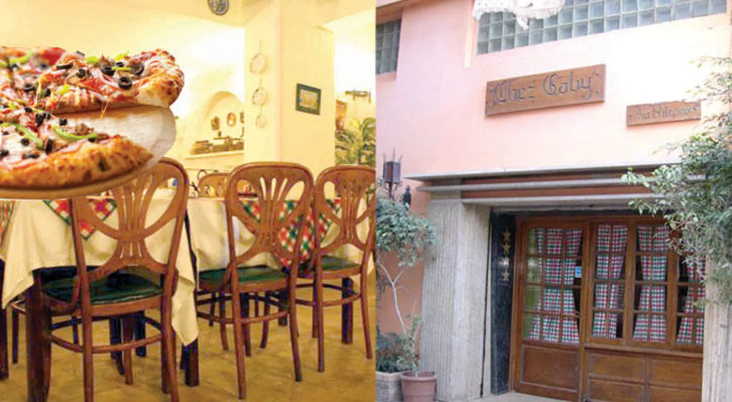 «شي غابي» أقدم مطعم بيتزا  -  جلسة بسيطة وبيتزا غير عادية