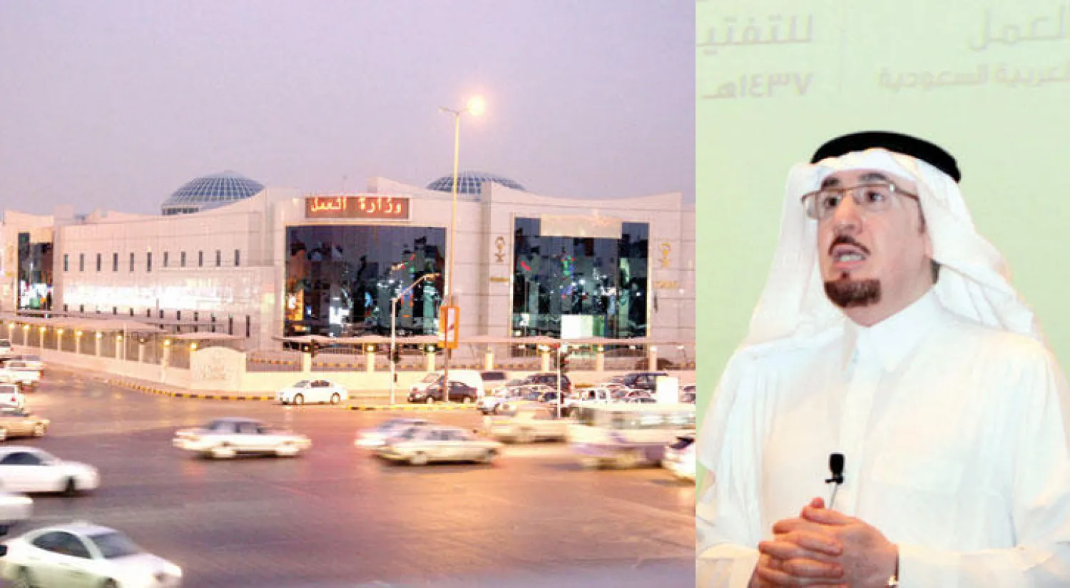 مفرج الحقباني (تصوير: خالد الخميس)  -   وزارة العمل السعودية ما زالت تبحث مع القطاع الخاص عن حلول فاعلة لملف استقدام العمالة المنزلية («الشرق الأوسط»)