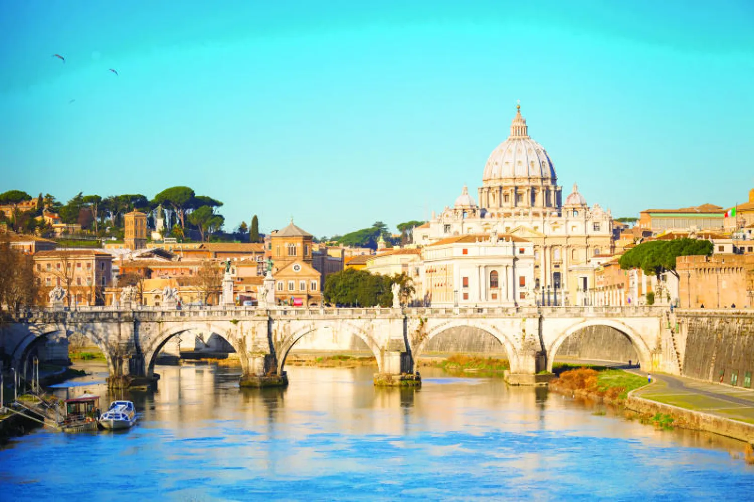 ازداد الاقبال على زيارة روما بعد فيلم بوند الجديد