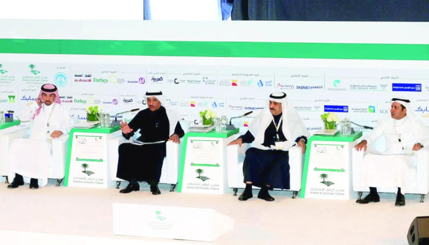 جانب من منتدى الرياض الاقتصادي («الشرق الأوسط»)