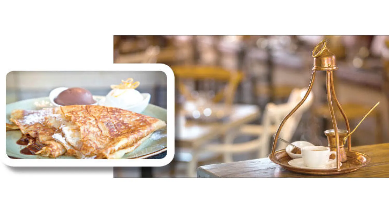 «إيت غريك» عنوان الأكل اليوناني المميز، كريب على الطريقة اليونانية.