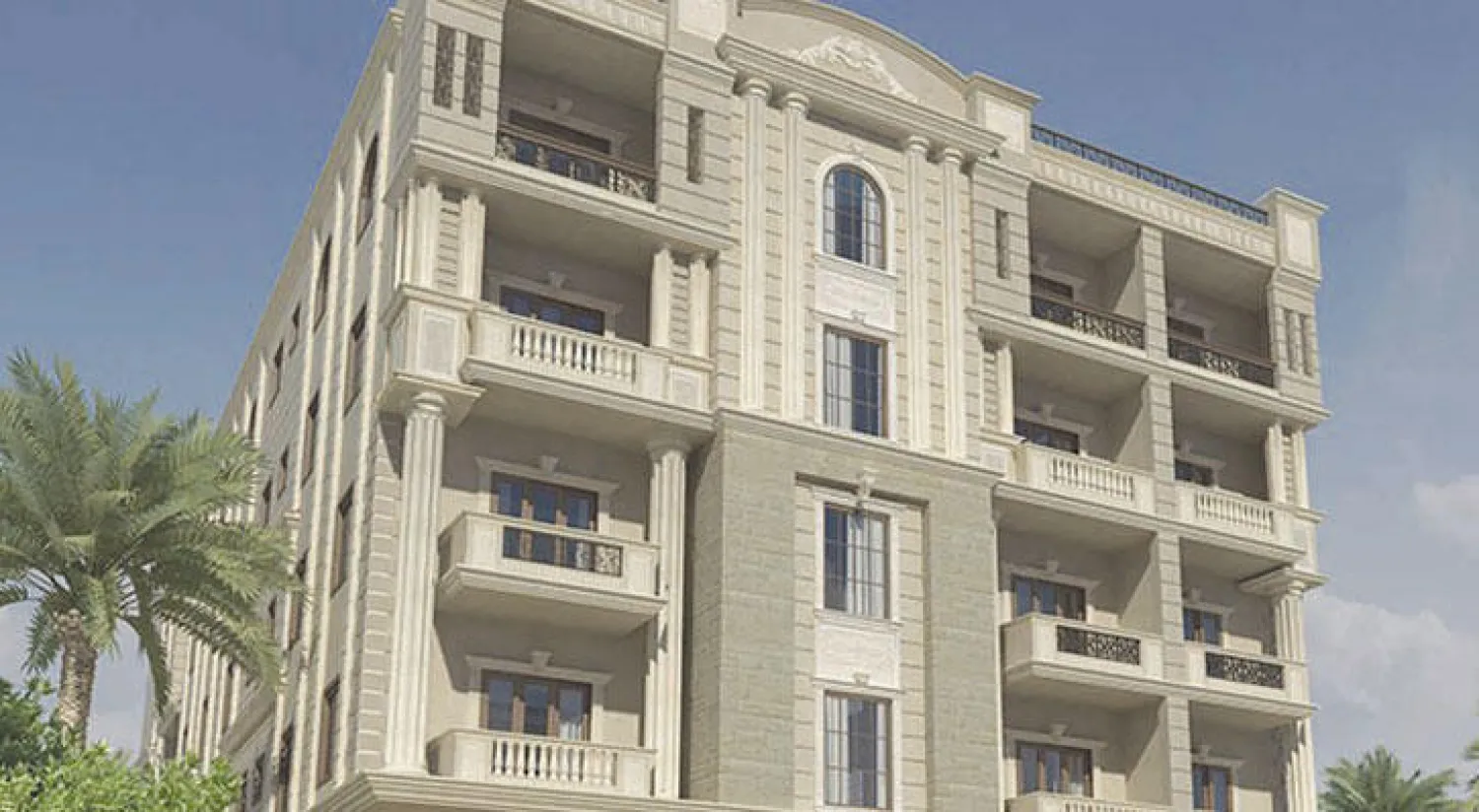 أحد المشروعات العقارية في ضاحية التجمع الخامس في العاصمة المصرية