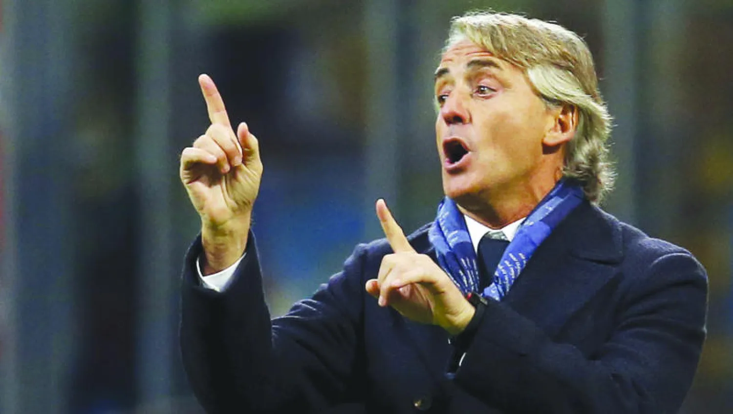 مانسيني مدرب الإنتر (رويترز)