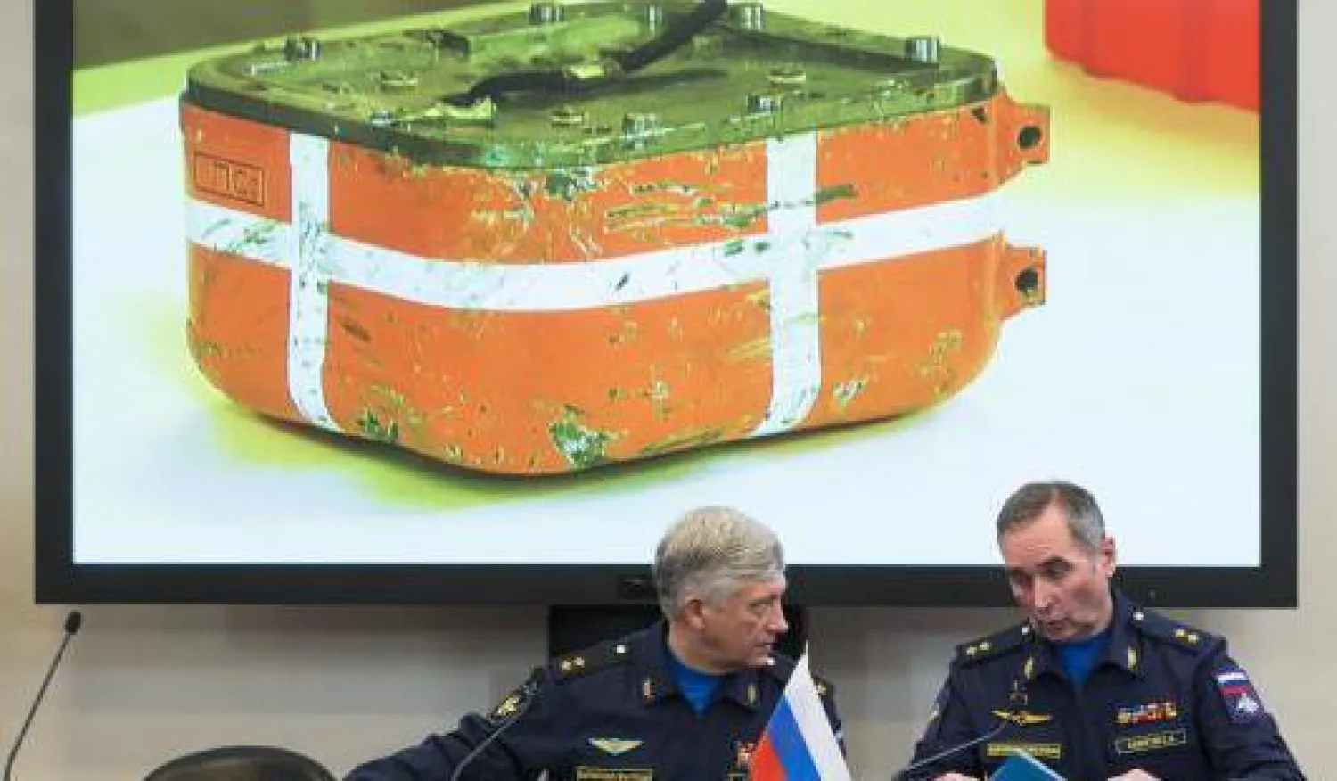 الصندوق الأسود للطائرة الحربية الروسية «سوخوي 24»