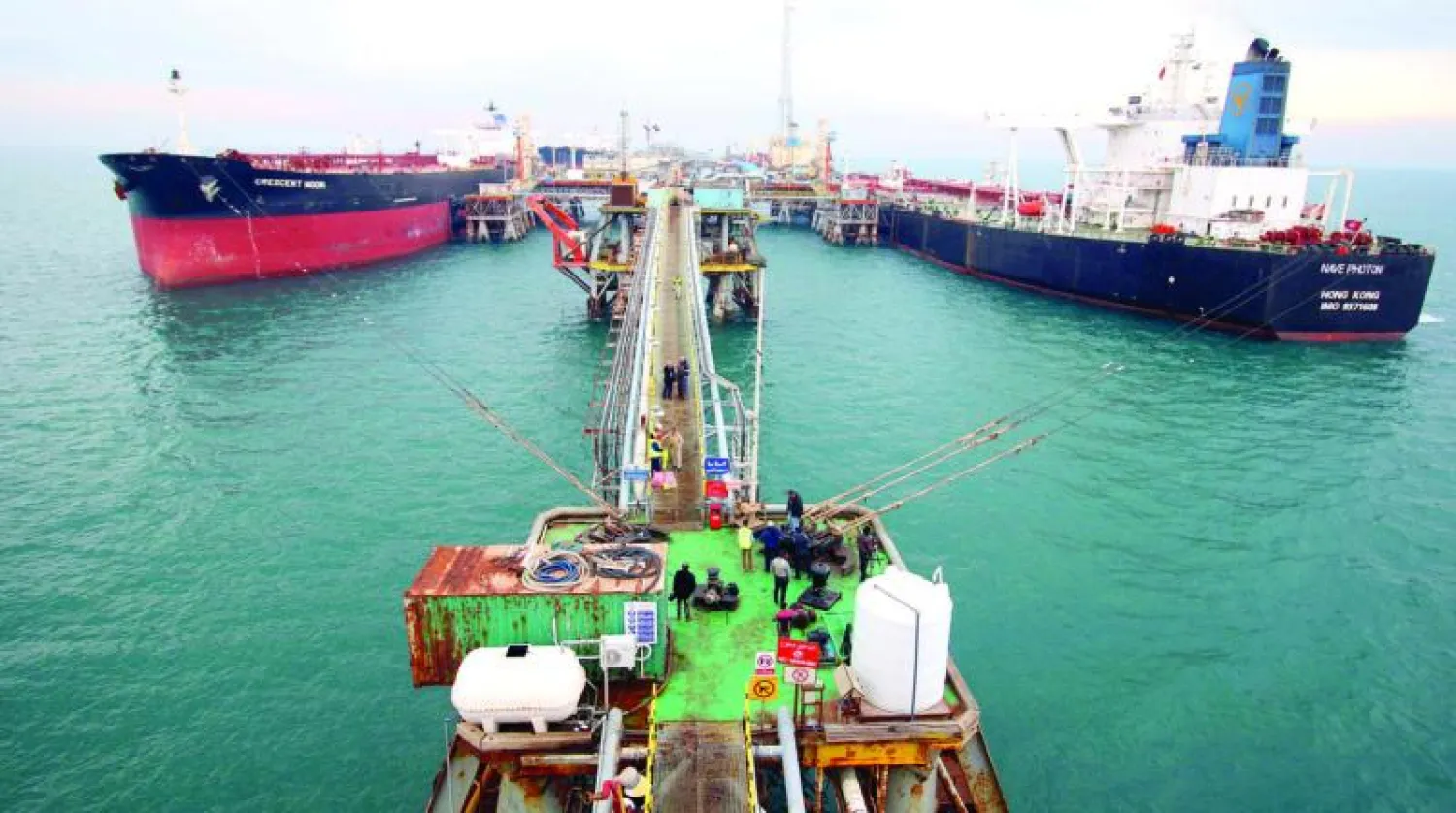 العراق ينوي المساعدة في جمع أموال لبناء ميناء للحاويات في الفاو على الخليج (أ.ف.ب)