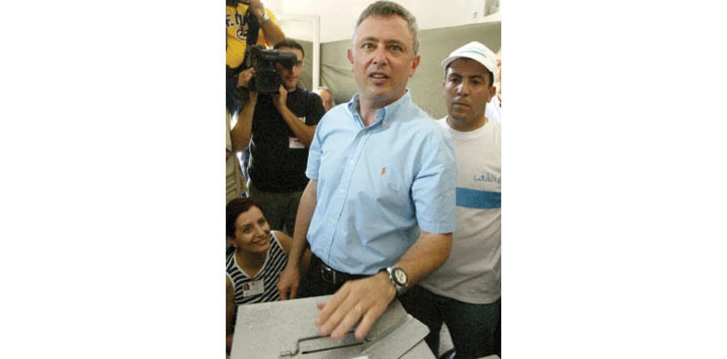 صورة أرشيفية للنائب سليمان فرنجية (أ.ف.ب)