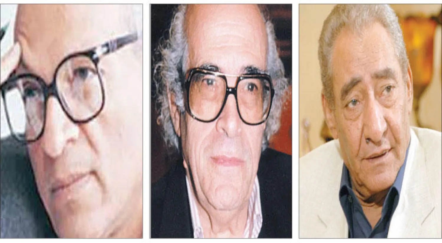 عبد الرحمن الأبنودي، إدوار الخراط، جمال الغيطاني