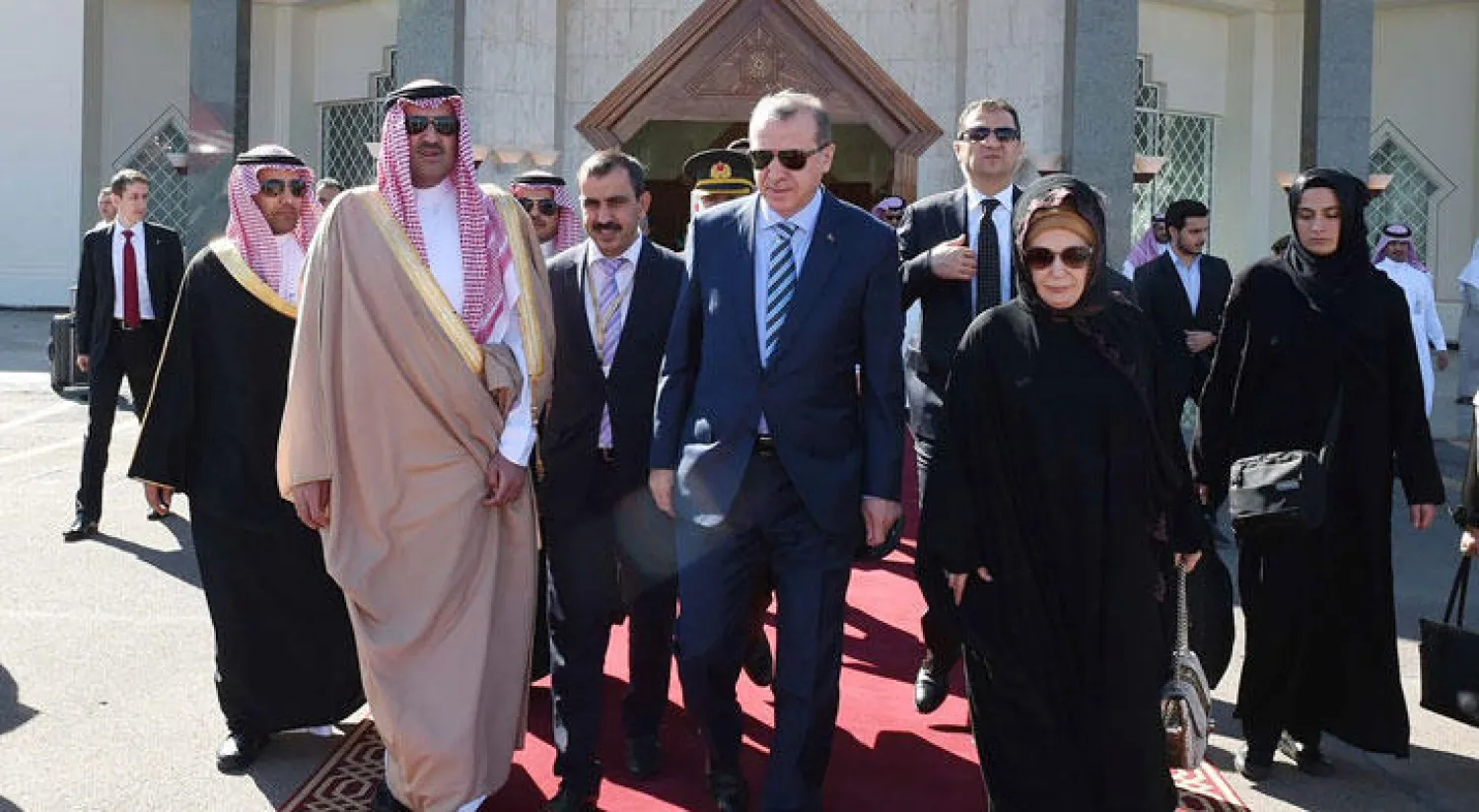 الرئيس التركي يغادر المدينة المنورة بعد زيارة المسجد النبوي الشريف