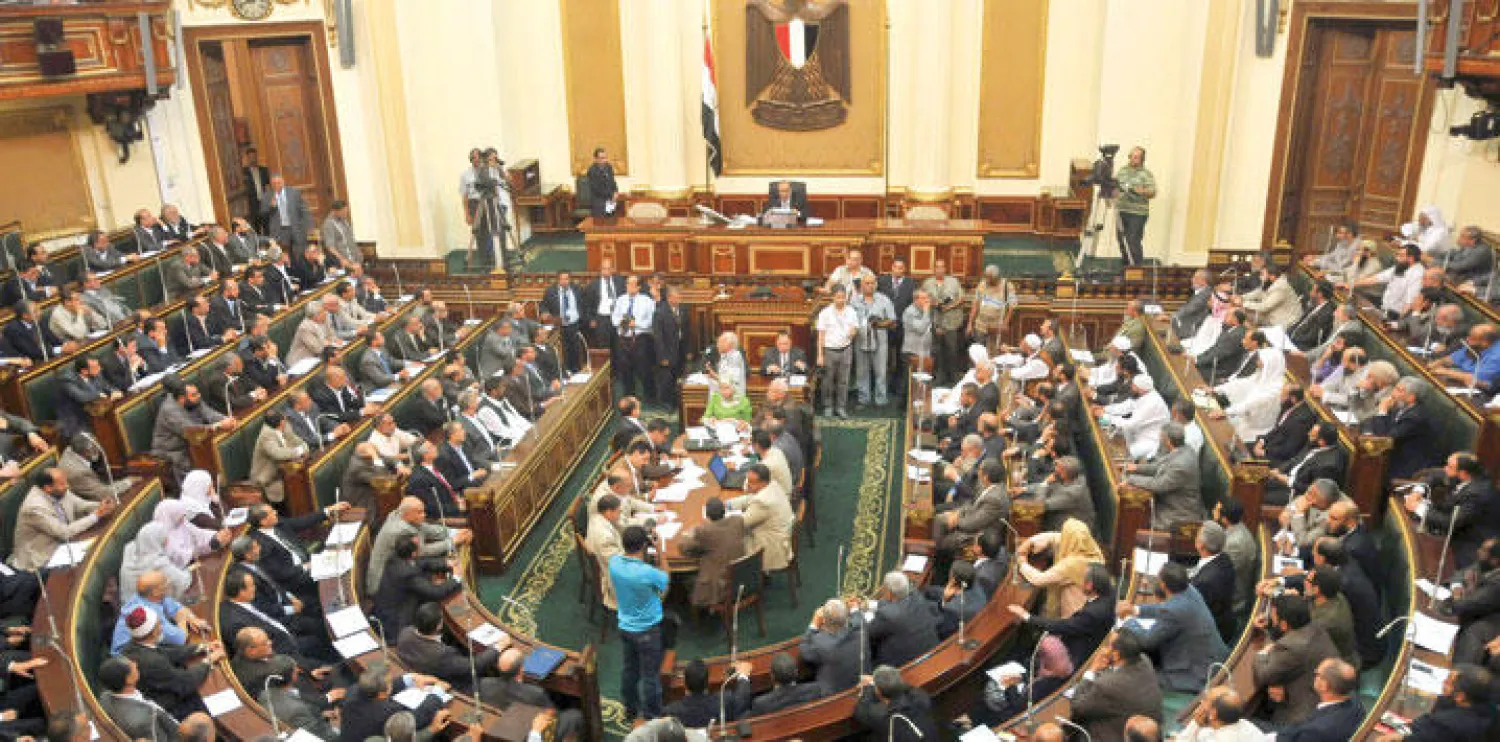 يتألف مجلس النواب من 568 عضوا تم انتخابهم بالاقتراع العام السري المباشر بالإضافة إلى 28 نائبا معينين من قبل رئيس الجمهورية (أ.ب)