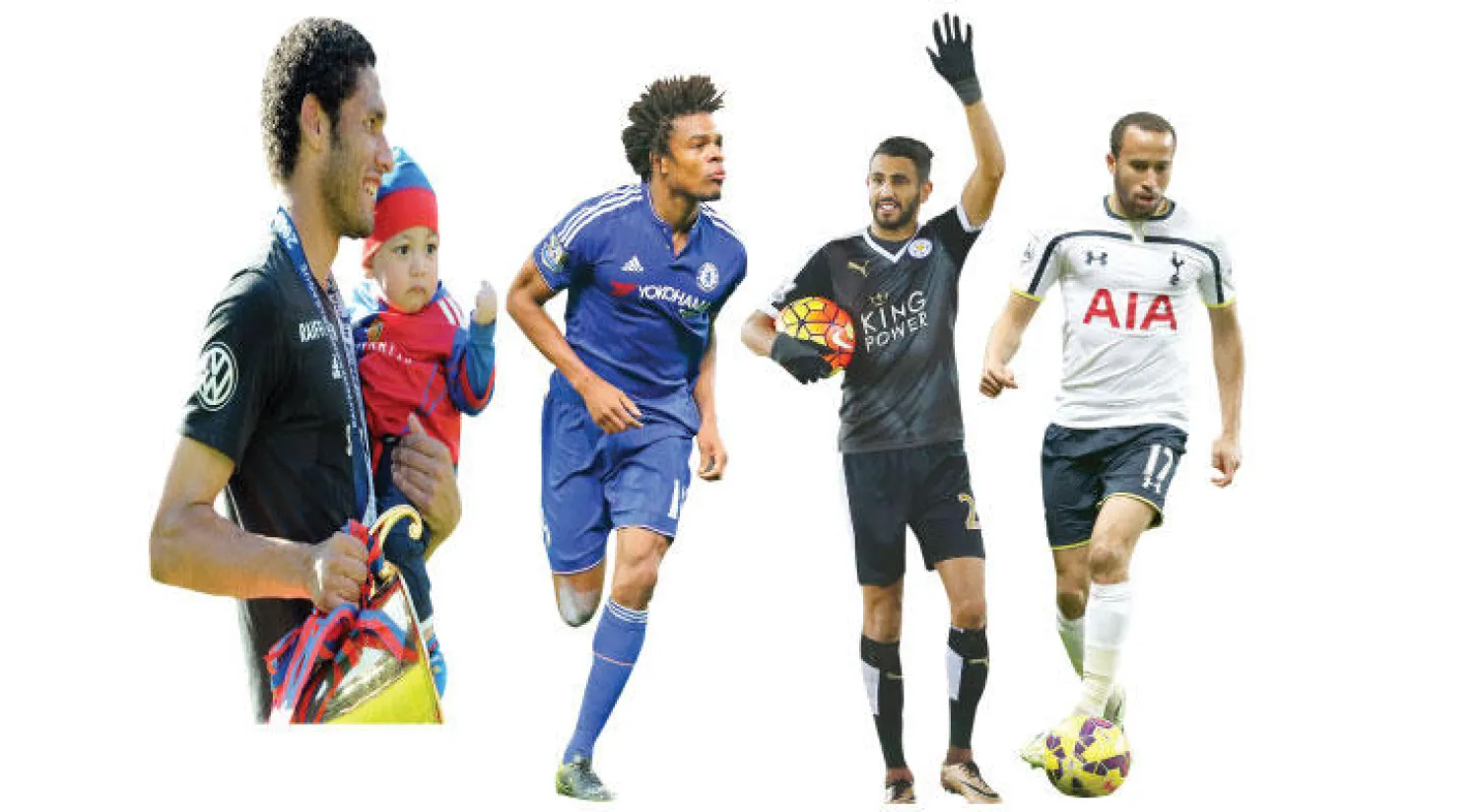 تاونسيند في طريقه للرحيل عن توتنهام - تألق محرز مع ليستر جعله الأكثر طلبًا في سوق الانتقالات (أ.ف.ب) - لويك ريمي مهاجم تشيلسي محور سوق الانتقالات (رويترز) - النني أولى صفقات آرسنال الشتوية