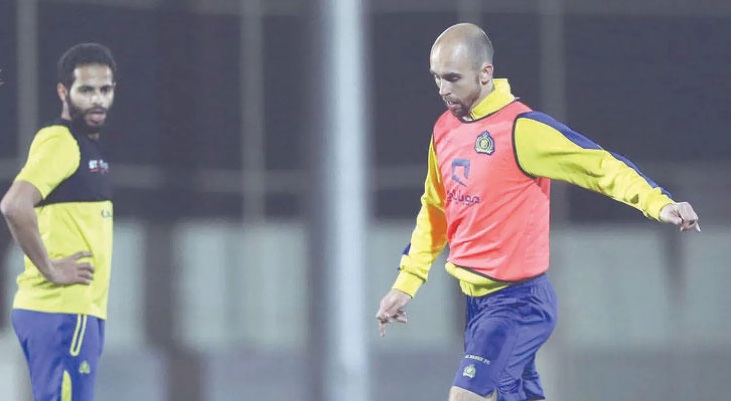 من تدريبات النصر الأخيرة (المركز الإعلامي)