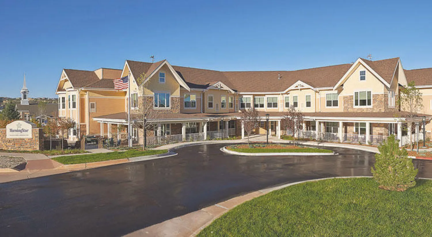 إحدى دور المسنين التي استحوذت عليها شركة «آركابيتا» في الولايات المتحدة («الشرق الأوسط»)