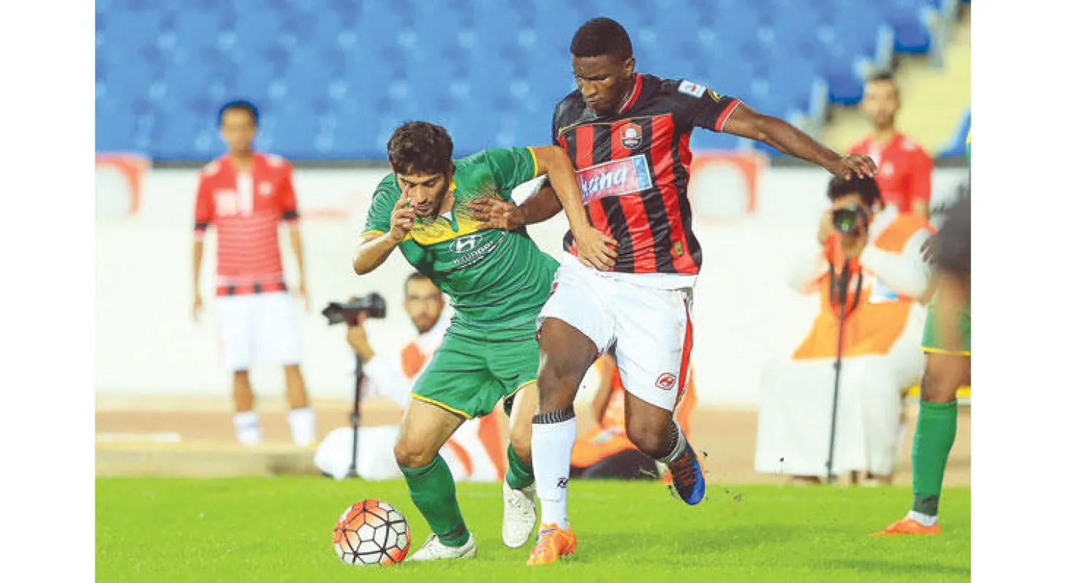 الرائد بحاجة إلى انتفاضة فنية ليبقى في المحترفين ({الشرق الأوسط})