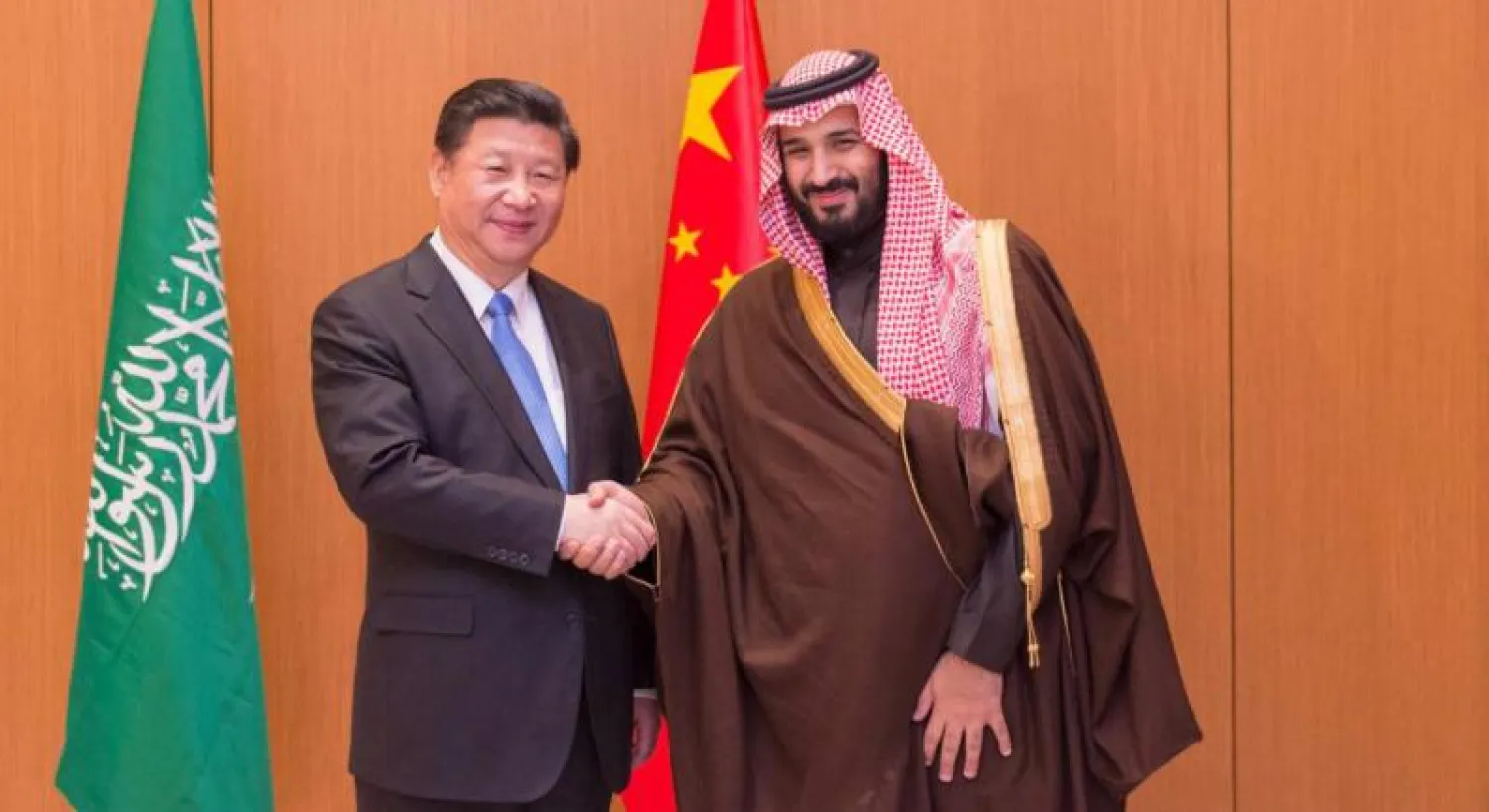 ولي ولي العهد يعقد اجتماعًا مع الرئيس الصيني