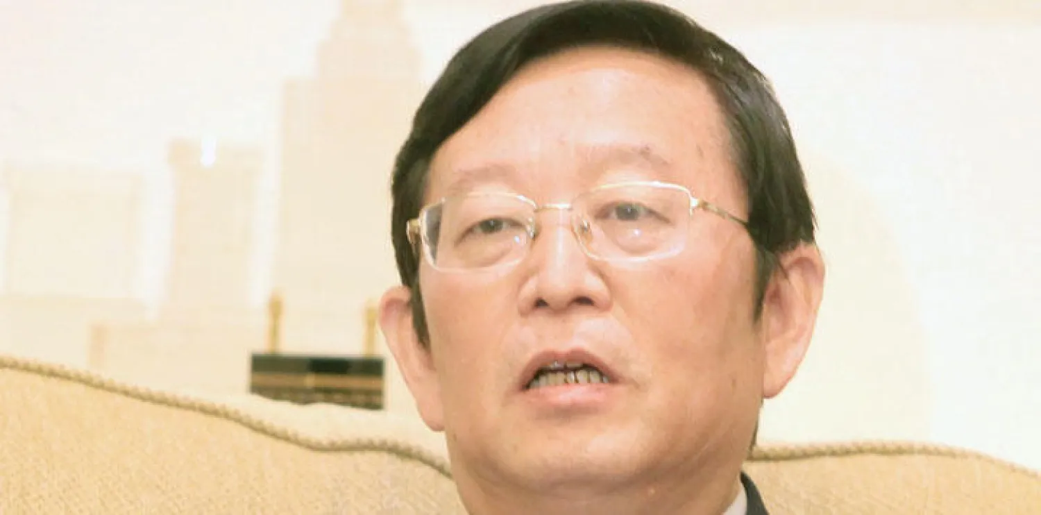 لي تشنغ ون السفير الصيني لدى السعودية (تصوير: حميد الحازمي)