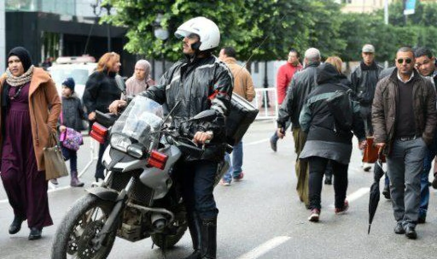 هدوء في القصرين التونسية غداة احتجاجات لعاطلين عن العمل