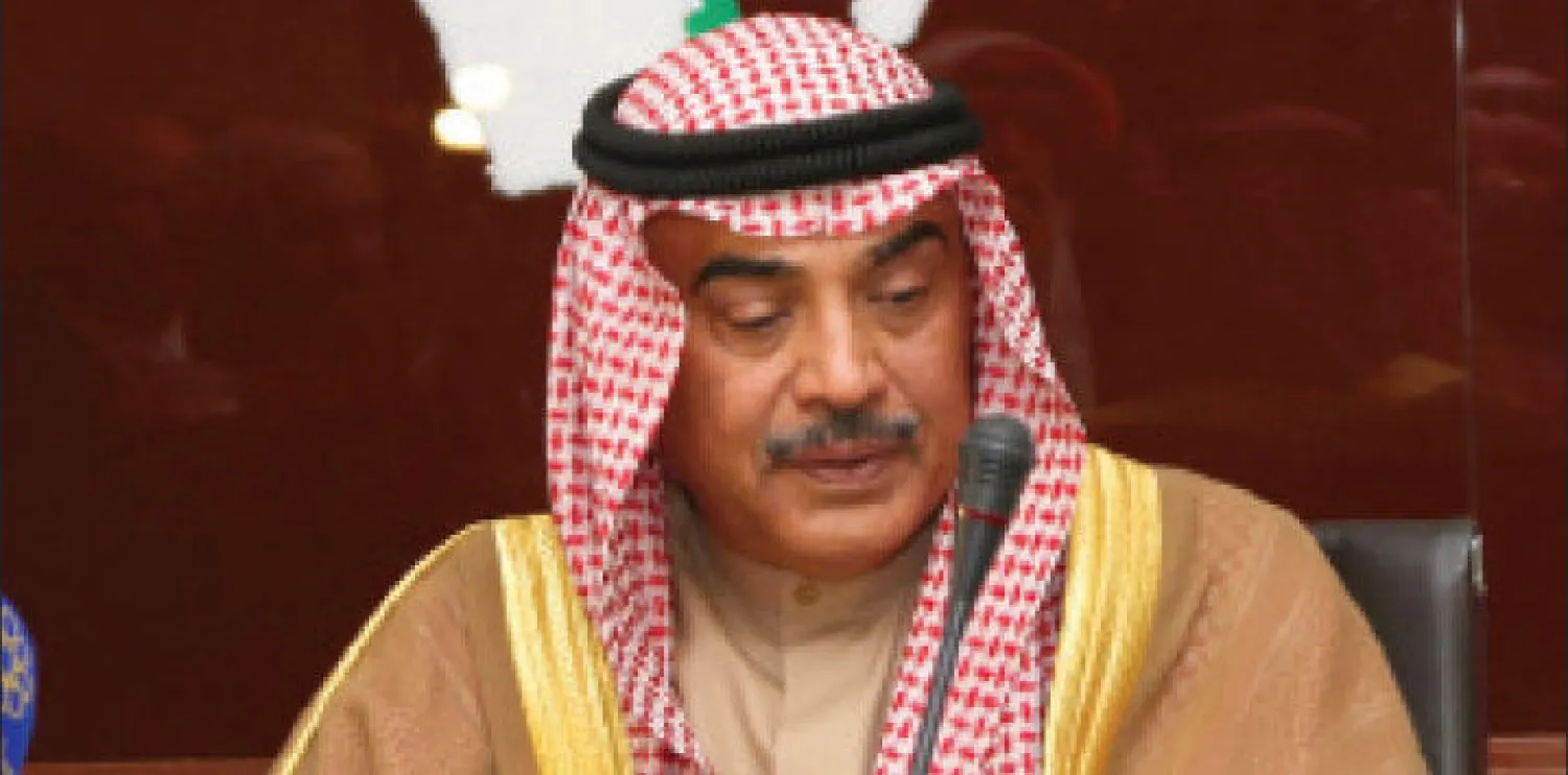 وزير خارجية الكويت خلال ترؤسه الاجتماع الاستثنائي لمنظمة التعاون الإسلامي  (واس)
