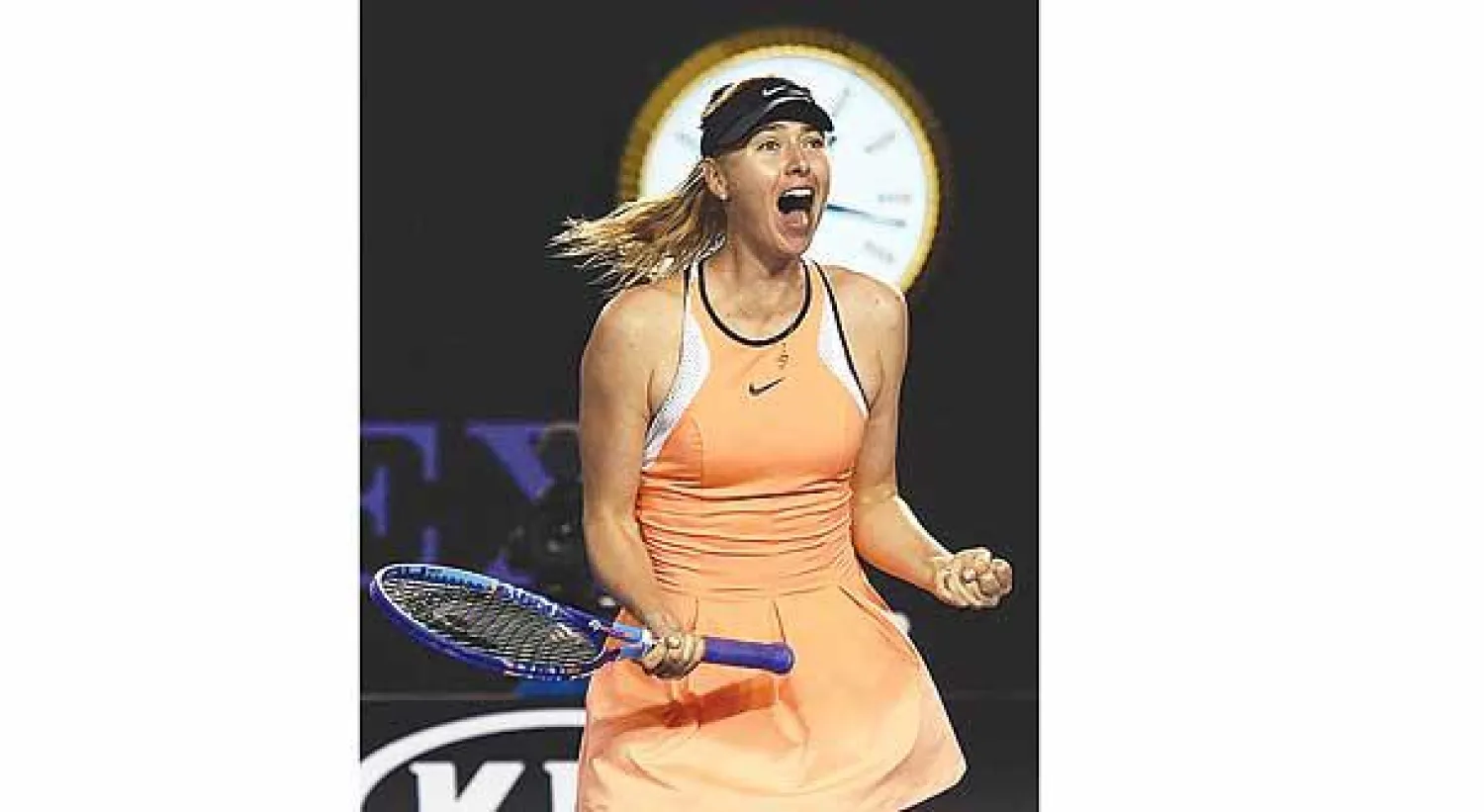 شارابوفا (إ.ب.أ)