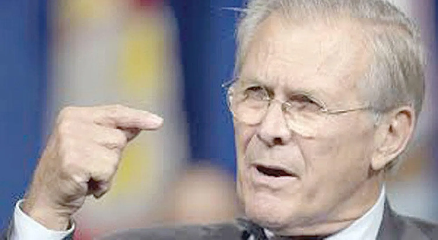 دونالد رامسفيلد وزير الدفاع الأميركي الأسبق («الشرق الأوسط»)