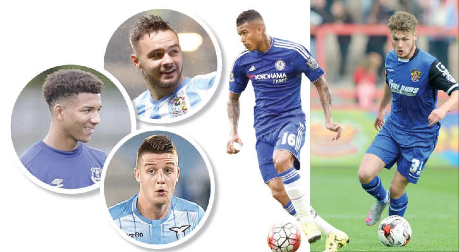 كينيدي يقود منتخب آيرلندا الشمالية تحت سن الـ19 (غيتي)  -  كيندي مستقبل واعد في تشيلسي  -  أرمسترونغ سجل 13 هدفا لكوفنتري قبل نهاية العام  -  ماسون جناح إيفرتون  -  ميلينكوفيتش سافيتش القوة المحركة لمنتخب صربيا للشباب