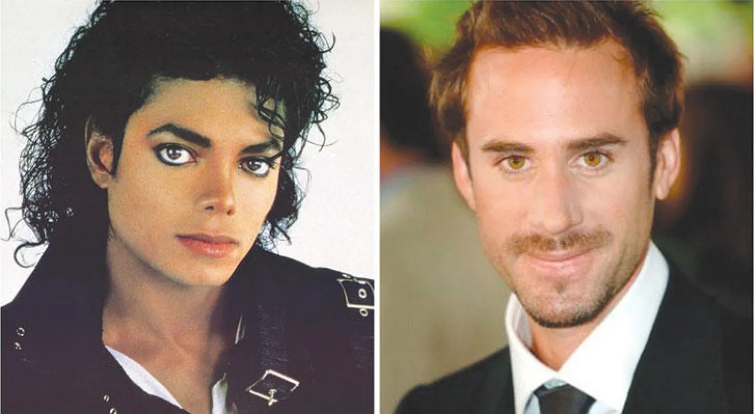 الممثل البريطاني جوزيف فاينز  -  مايكل جاكسون