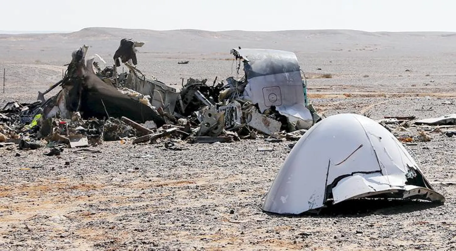 مصادر: فني بـ«مصر للطيران» على صلة بحادثة سقوط الطائرة الروسية