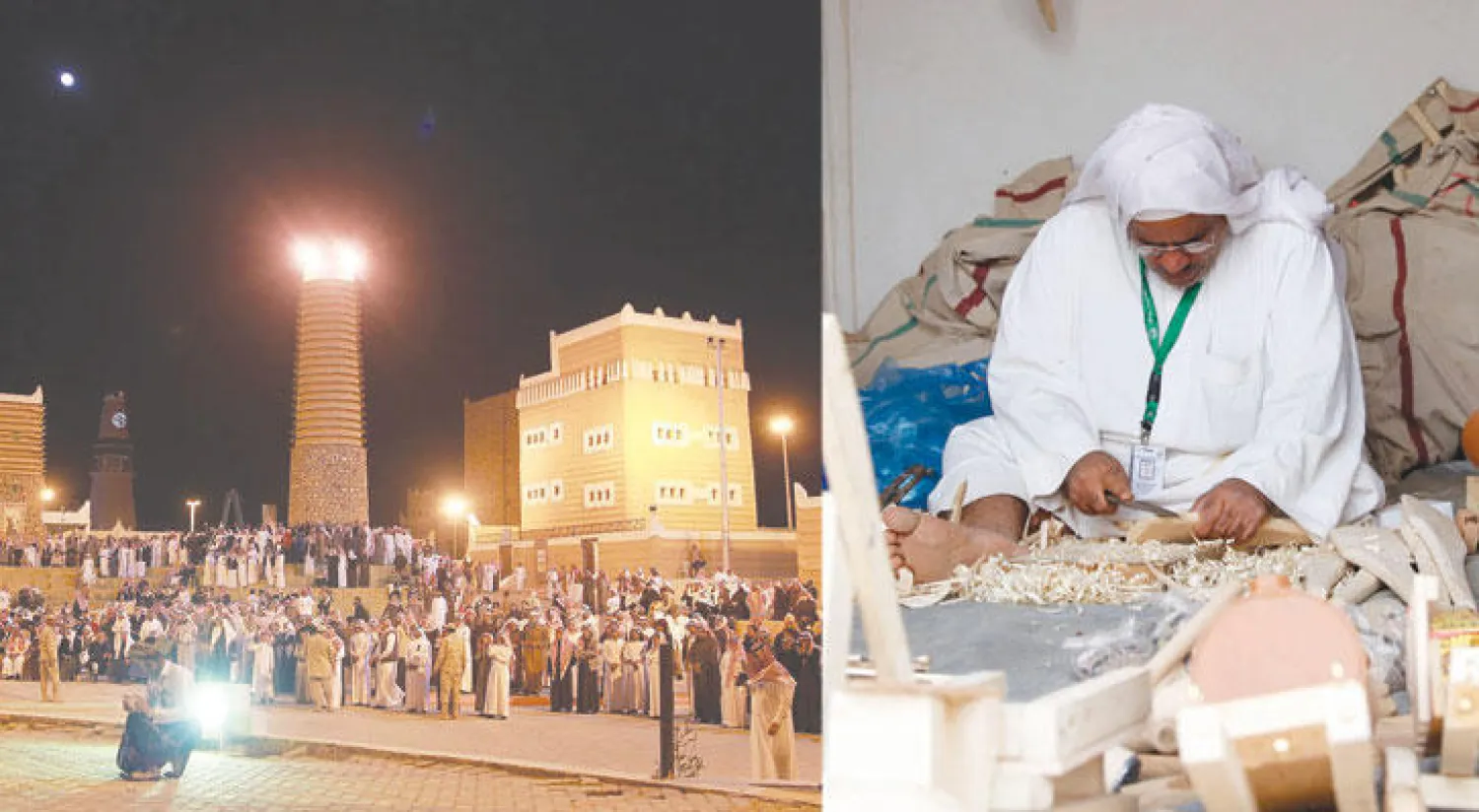 المهرجان يروي رحلة كفاح الآباء والأجداد ({الشرق الأوسط})  -  انطلاق المهرجان بدورته الـ30 وألمانيا ضيف شرف هذا العام