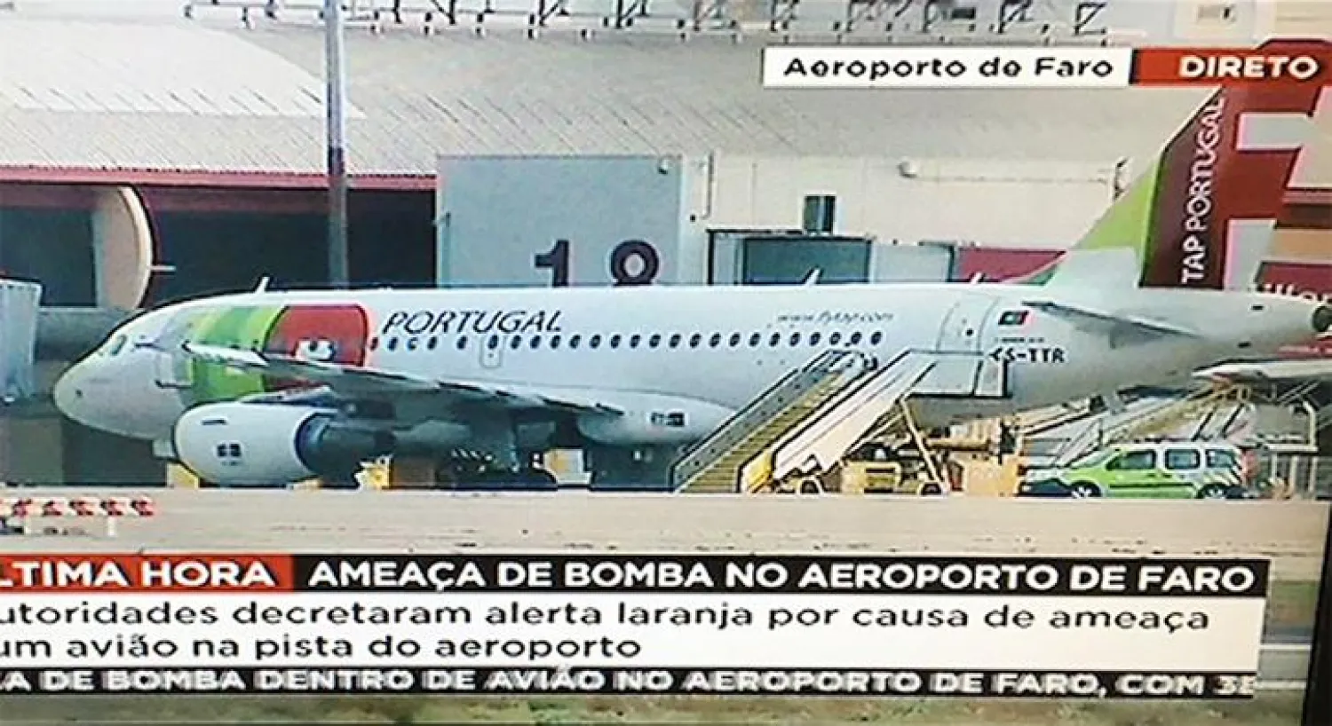 إخلاء طائرة ركاب برتغالية بعد تهديد بوجود قنبلة داخلها